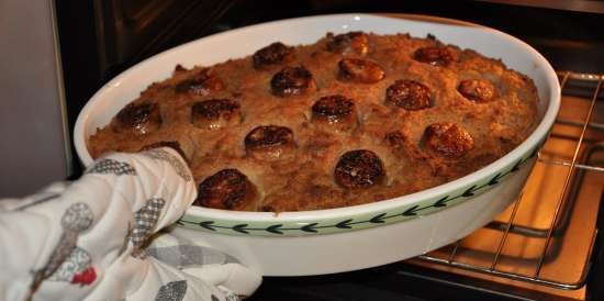 Buckwheat casserole with sausage (Smaccafam)