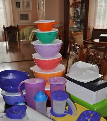 Plastic dishes Tupperware - reviews