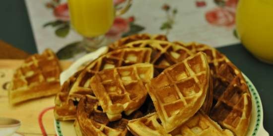 Waffle maker, hazelnut