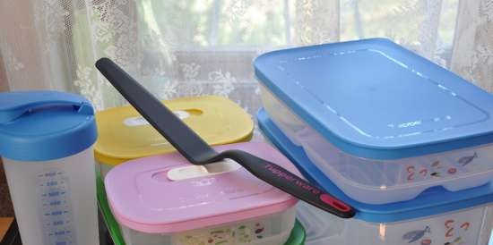 Plastic gerechten Tupperware - beoordelingen