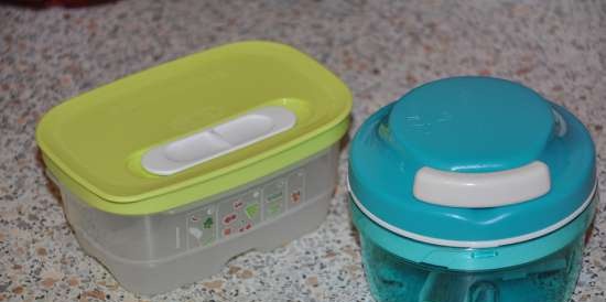 Plastic dishes Tupperware - reviews