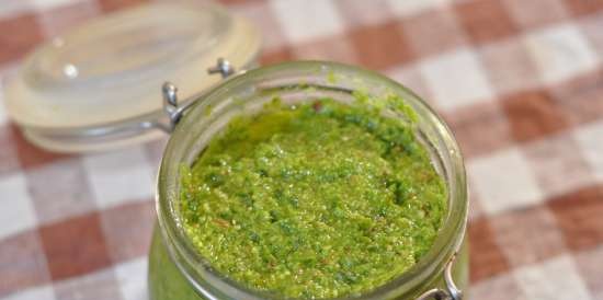 Pesto z czosnku niedźwiedziego