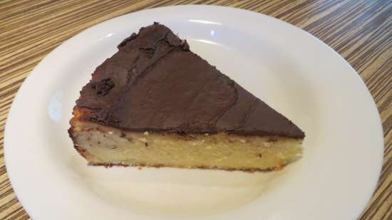 Cheesecake na walang masa mula sa Daria Tsvek