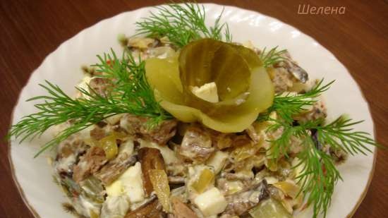 Wit-Russische salade (thuis)