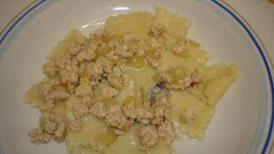 Insalata di gnocchi (gnocchi senza modellare)