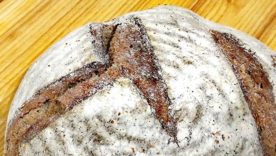 Pane preparato con lievito naturale