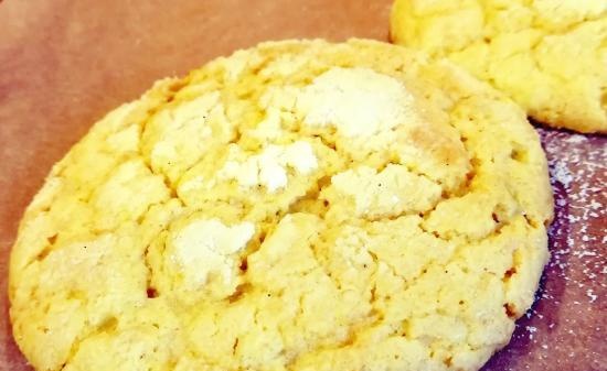 Lemon Crack Cookie-k