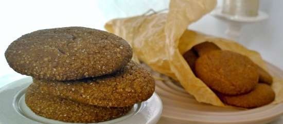 Spicy Molasses Cookies av Anna Burrell