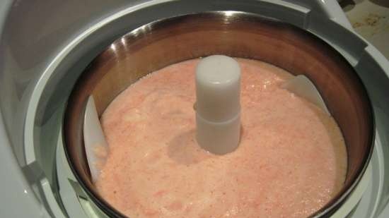 Grapefruit sorbet