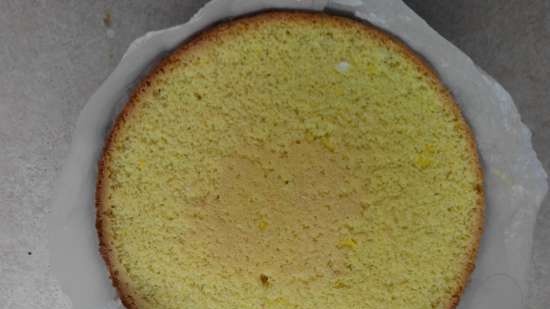 Csokoládé citrus torta eper habbal