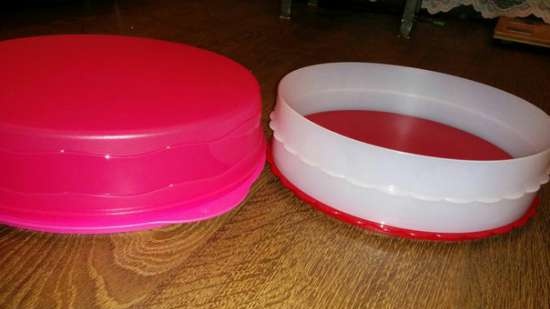 Tupperware จานพลาสติก - บทวิจารณ์