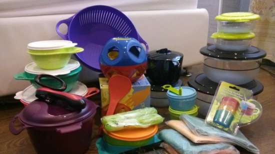 Plastic dishes Tupperware - reviews