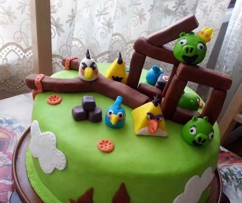 Κέικ Angry Birds