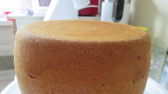 Isang napaka-simpleng honey cake (multicooker Aurora)