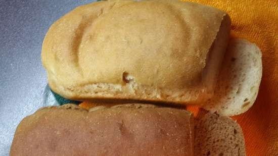 Pane rustico (a pasta lunga) di grano e segale