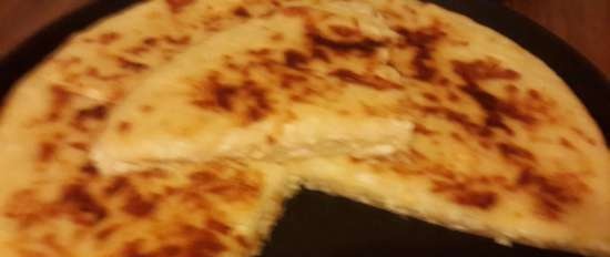 Khachapuri szybko w inny sposób w grillu kontaktowym VVK