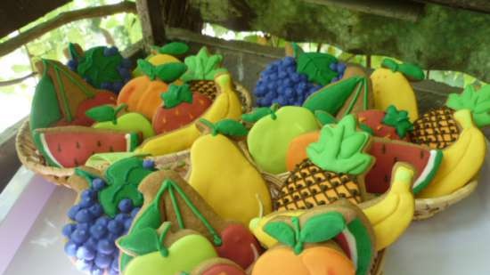 Decoramos galletas de jengibre, galletas