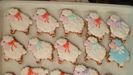 Decoramos galletas de jengibre, galletas