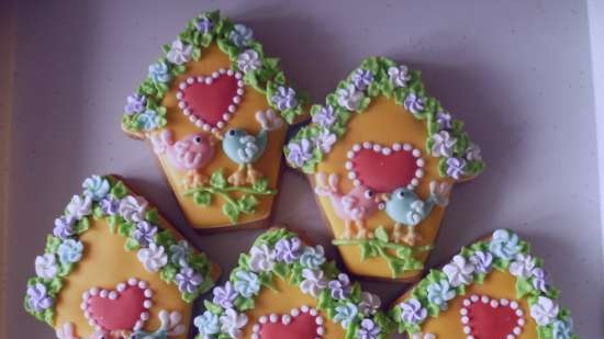 Decoramos galletas de jengibre, galletas