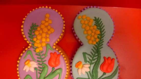 Decoramos galletas de jengibre, galletas