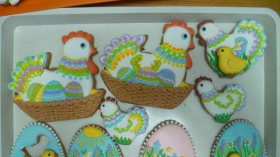 Decoramos galletas de jengibre, galletas