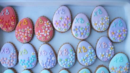 Decoramos galletas de jengibre, galletas