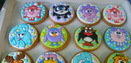 Decoramos galletas de jengibre, galletas