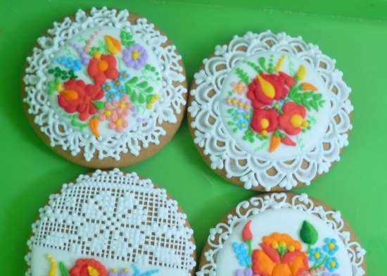 Decoramos galletas de jengibre, galletas