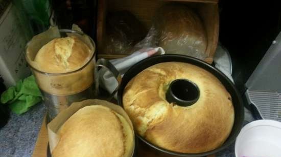 Kulich con Myasoedovskaya al forno (master class)