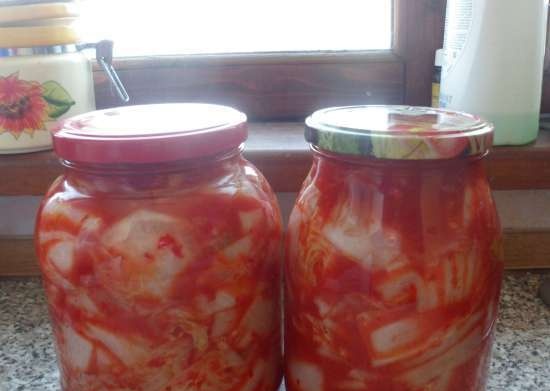 Chimcha (chimchi, kimchi ...), forma fácil de cocinar