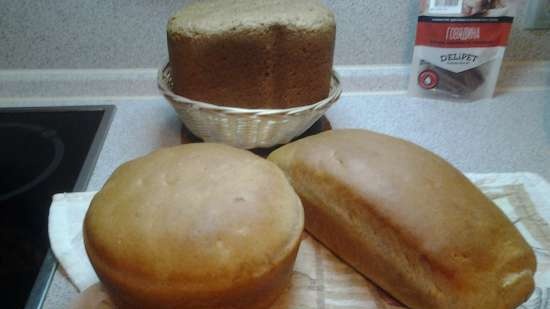 Rustic bread (on a long dough)