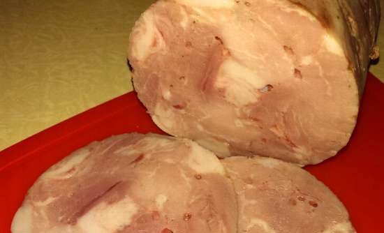 Prosciutto di maiale (pentola a pressione Steba)