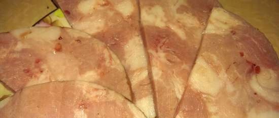 Prosciutto di maiale (pentola a pressione Steba)