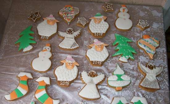 Decoramos galletas de jengibre, galletas