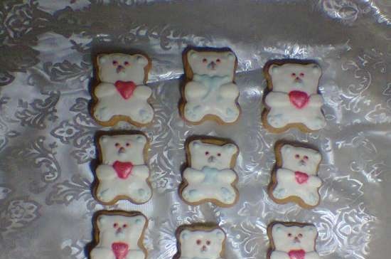 Decoramos galletas de jengibre, galletas