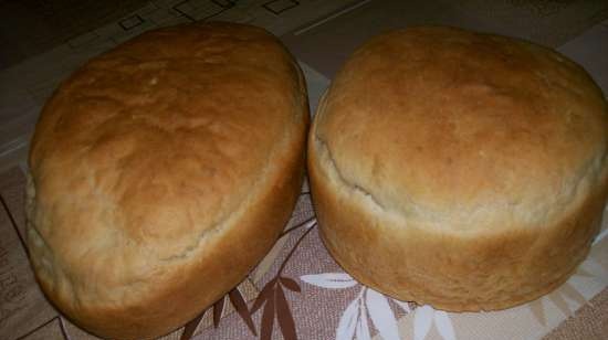 Rustic bread (on a long dough)