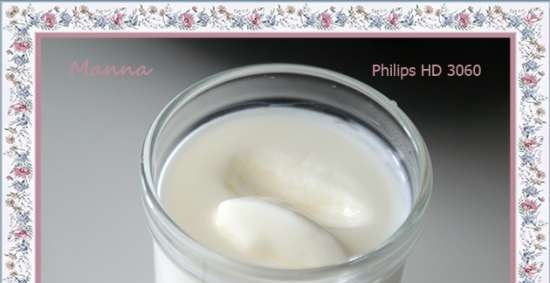 Kefir sourdough ใน multicooker Philips HD3060