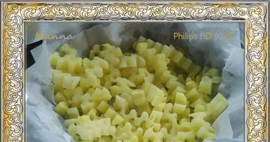 หยิกมันฝรั่งรสเผ็ดใน Airfryer Philips HD9235