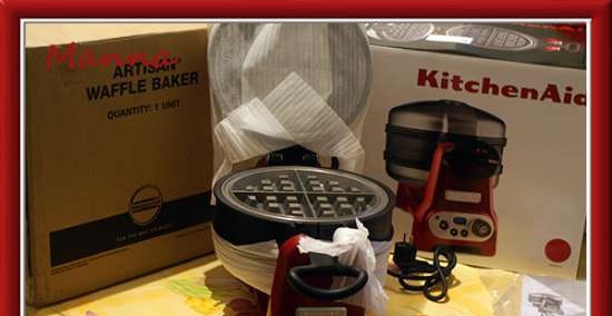 יצרנית וופלים של KitchenAid Artisan (לוופלים רכים)