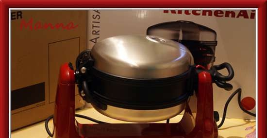 KitchenAid Artisan Waffle Maker (para sa malambot na waffle)