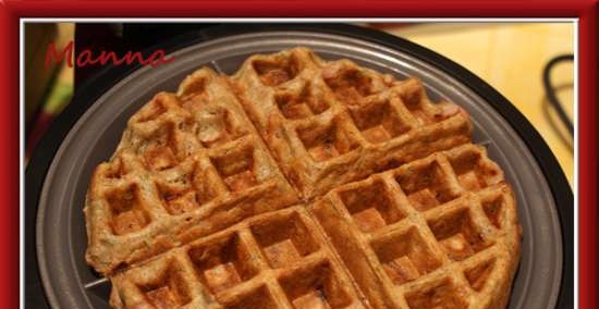 วาฟเฟิลเบคอน (KitchenAid Artisan Waffle Maker)