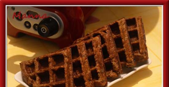 Carrot Spiced Waffles (KitchenAid Artisan Waffle Maker)