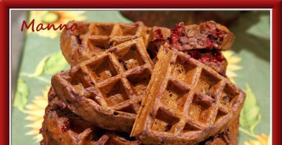 Barm Brack Waffles (KitchenAid Artisan Waffle Maker)