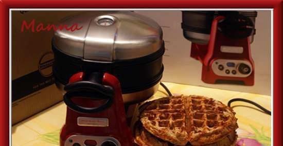 KitchenAid Artisan Waffle Maker (para sa malambot na waffle)