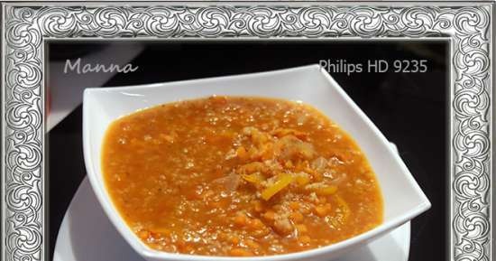 Sopa de verdures picant HD9235 de Philips Airfryer