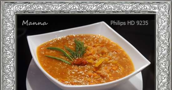 Sopa de verdures picant HD9235 de Philips Airfryer