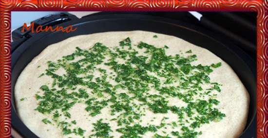 Groentepizza in BBK-grill en Princess-pizzamaker