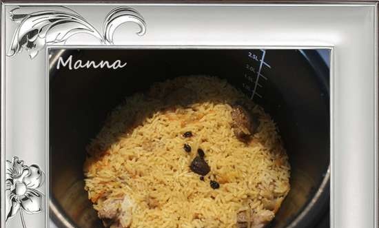 Pilaf in un multicooker Philips HD3095