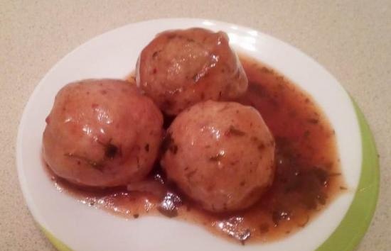 Chicken Meatballs with Cajun Mix