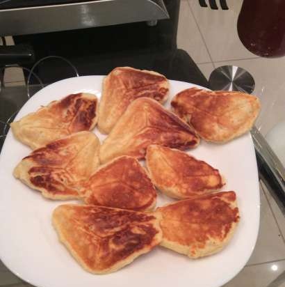 Triangle Crumpets (Steba Sandwich Maker)